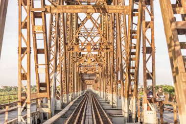 Hanoi, Vietnam uzun bien Köprüsü