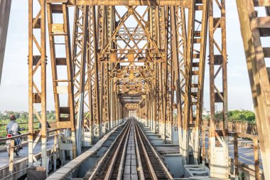 Hanoi, Vietnam uzun bien Köprüsü