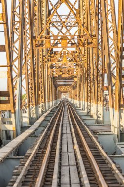 Hanoi, Vietnam uzun bien Köprüsü