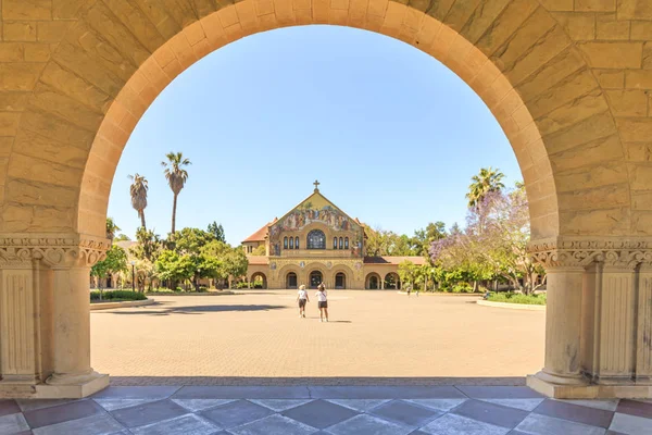 Universidade Stanford em Paolo Alto Imagem De Stock