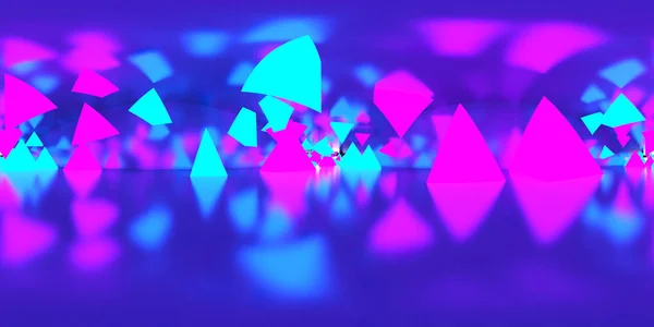 3d illüstrasyon, 3D görüntüleme, geometri arkaplanının 360 panorama soyut resimleri