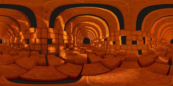 3d illüstrasyon, 3D görüntüleme, geometri arkaplanının 360 panorama soyut resimleri