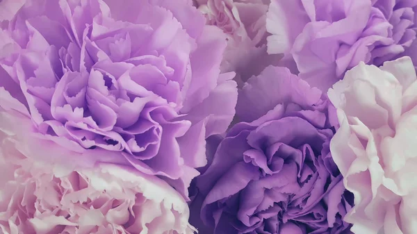 Lila Blumen Strauß Romantische Flora — Stockfoto