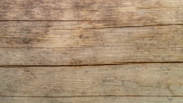 Drewniane Drewno Tło Tekstury Pokładzie — Wideo stockowe