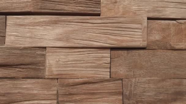 Holz Hintergrund Textur Board — Stockvideo