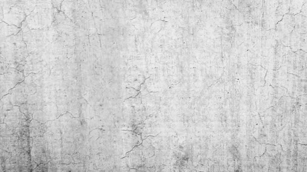Worn Concrete Wall Texture Background — Stock Video