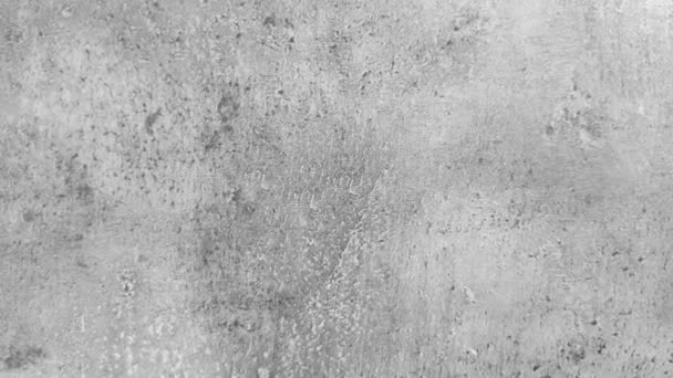 Worn Concrete Wall Texture Background — Stock Video