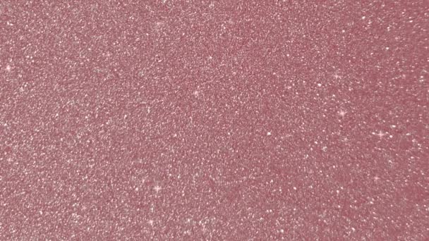 Pink Sparkling Glitter Brilliant Background — Stock Video
