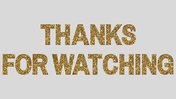 Thanks for watching video text