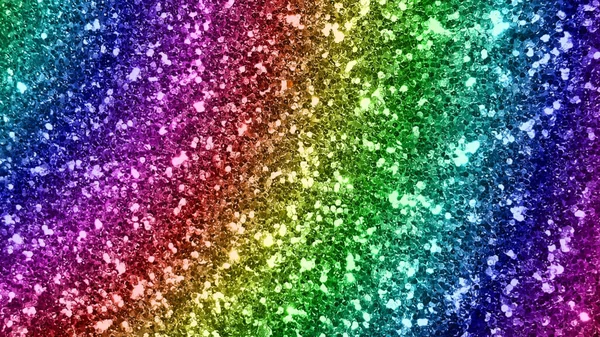 Блеск Радуги Сверкающий Многоцветным Фоном — стоковое фото