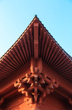 Çin geleneksel bina detayları ayrıntılı görünümü kapat