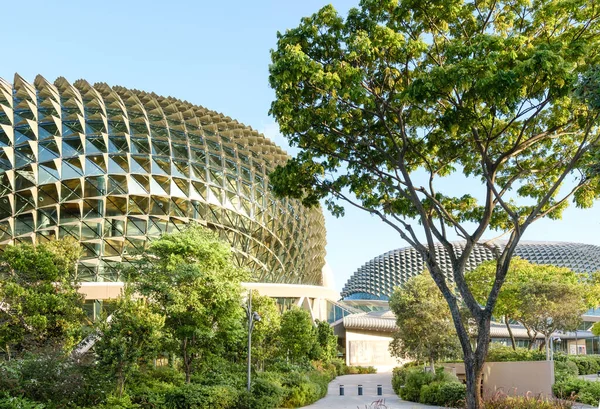 Singapore Feb 2020 Esplanade Opera Building Conozca Localmente Como Erizo — Foto de Stock
