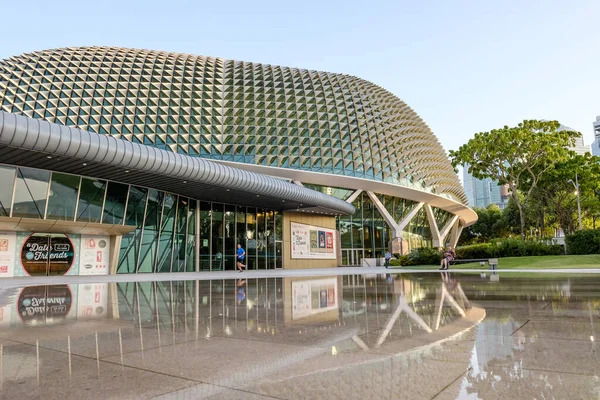 Singapore Feb 2020 Esplanade Opera Building Know Locally Hedgehog Durian — Zdjęcie stockowe