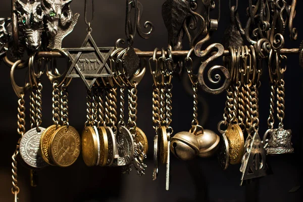 Handmade pendants Gothic iron — Stock Photo, Image