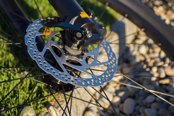 Bike disc brakes — Stock Photo, Image