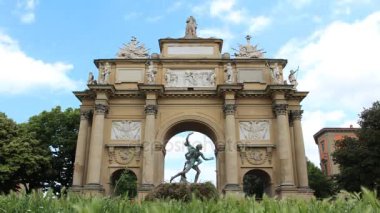 Arco trionfo Florence timelapse 4k 