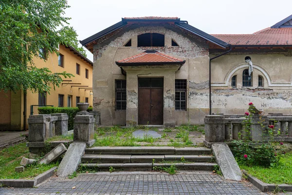 Banja Koviljaca Serbia Julio 2019 Instalaciones Abandonadas Banja Koviljaca —  Fotos de Stock