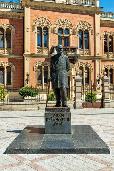 Novi Sad Sérvia Agosto 2019 Novi Sad Centro Cidade Praça — Fotografia de Stock