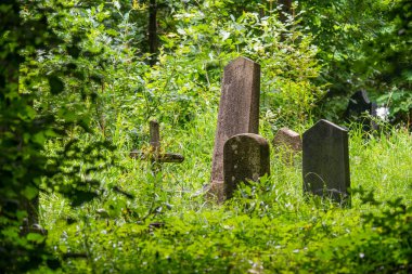 1800 'lerden kalma mezar taşlarını barındıran bir mezarlık.