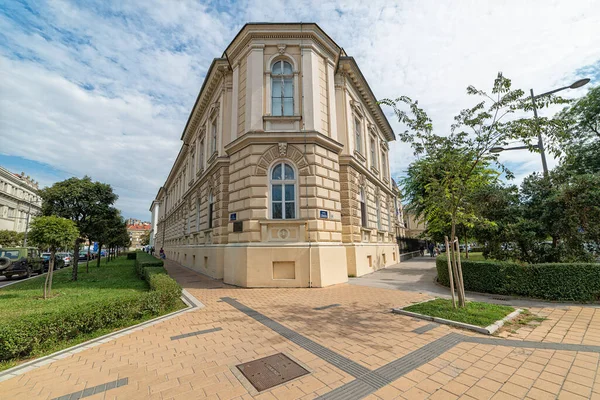 Новий Сад Сербія Вересня 2019 Будівля Музею Воєводини Центрі Міста — стокове фото