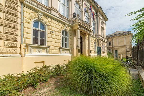 Novi Sad Sérvia Setembro 2019 Edifício Museu Voivodina Centro Cidade — Fotografia de Stock