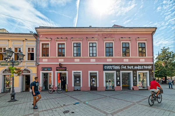 Novi Sad Serbia Septiembre 2019 Tienda Telefonía Móvil Novi Sad — Foto de Stock