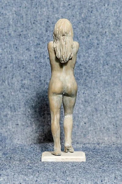 Escultura Yeso Una Chica Desnuda Desconocida — Foto de Stock