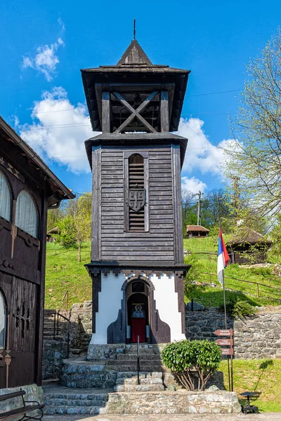 Krupanj Srbsko Dubna 2019 Dobri Potok Církevní Park Který Vznikl — Stock fotografie