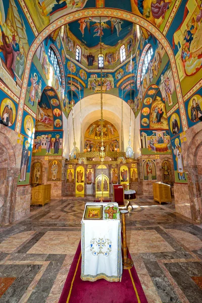 Belgrado Serbia Septiembre 2019 Interior Del Santo Apóstol Evangelio Lucas — Foto de Stock