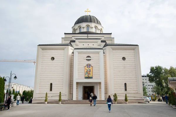 New Belgrade Serbia Oktober 2019 Gereja Ortodoks Holy Dimitrie Serbia — Stok Foto