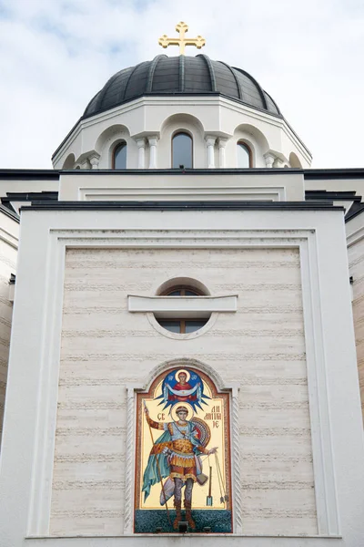New Belgrade Serbia Oktober 2019 Gereja Ortodoks Holy Dimitrie Serbia — Stok Foto