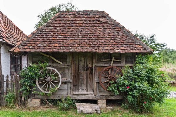Dorfhaus West Zentralserbien Verlassenes Haus Serbien Das Jahrhundert Von Menschen — Stockfoto