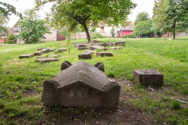 Sremska Mitrovica Serbia Mayo 2020 Ruinas Romanas Sremska Mitrovica Serbia — Foto de Stock