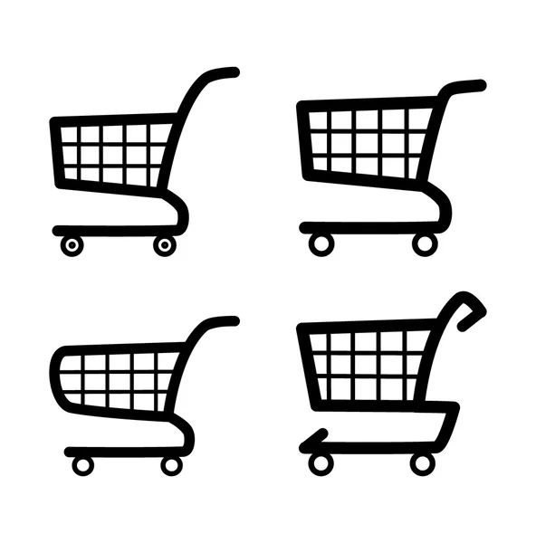 Shopping cart icon se — Stock Vector