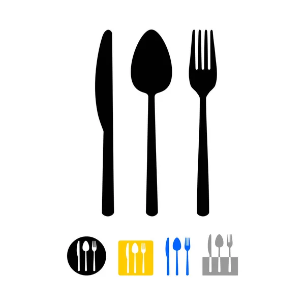 Bestek - vector pictogram — Stockvector