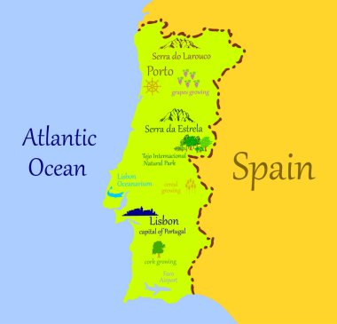  Portekiz Haritası