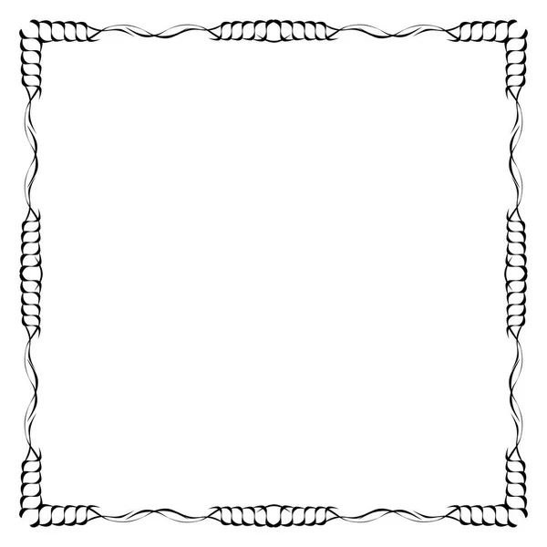 装饰框架和边框复古设计 — 图库矢量图片