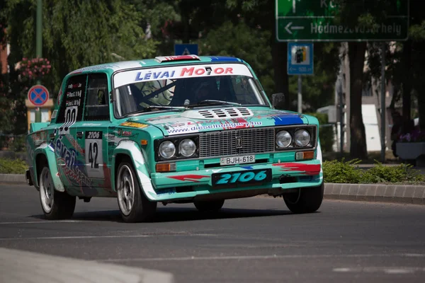 Lada (Vaz) 2106 ralli yarış arabası — Stok fotoğraf