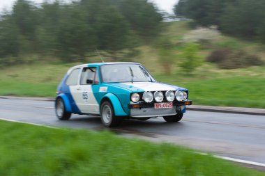1980 Volkswagen Golf ben Adac Wurttemberg tarihi Rallye 2