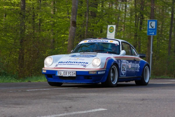 1981 Rothmans Porsche 911 at the ADAC Wurttemberg Historic Rally — Stock Photo, Image
