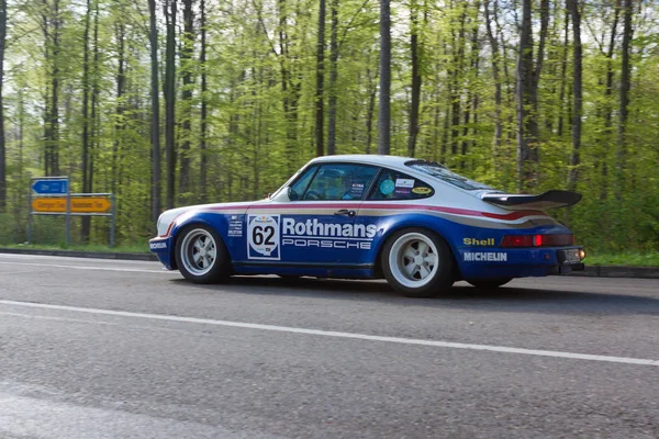 1981 Rothmans Porsche 911 all'ADAC Wurttemberg Historic Rally — Foto Stock