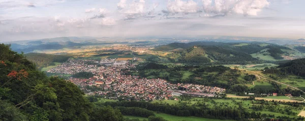 Panoramic photo of Donzdorf, Baden-Wurttemberg, Germany