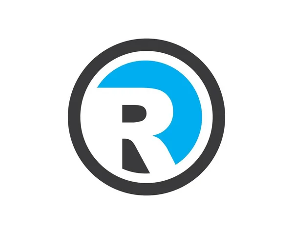 R letter logo business vector — Stock Vector