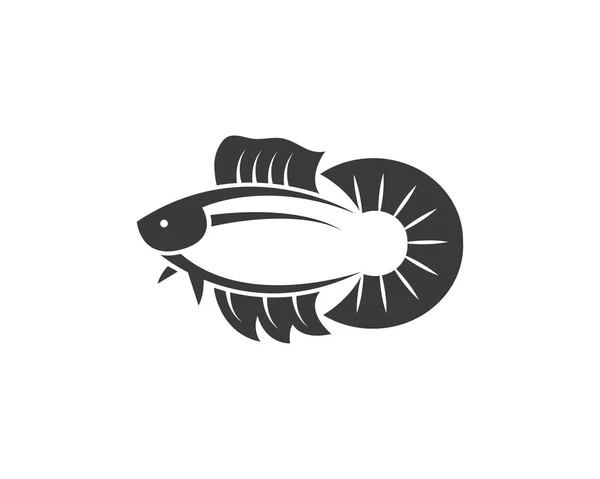 Betta hal ikon vektor illusztráció tervezés — Stock Vector