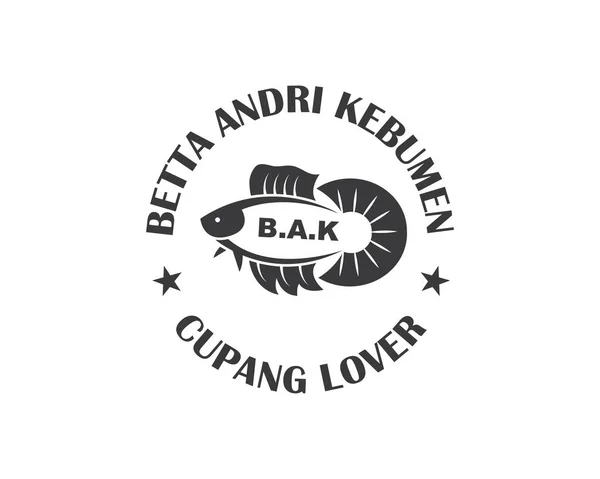 Betta fish icon vector illustration design Royalty Free Stock Vectors