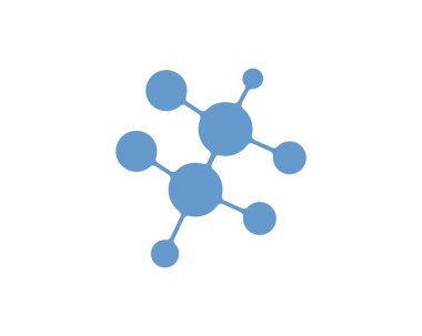 vektör illüstrasyon tasarım moleküler