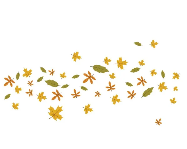 Herfst achtergrond vector template — Stockvector