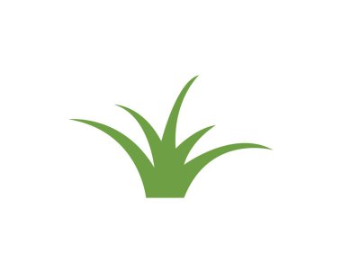 çim vektör illüstrasyon şablonu