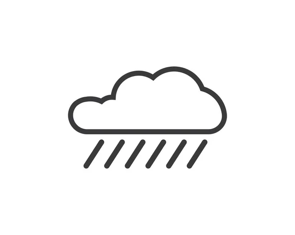 Ikona wektora pogody ilustracja — Wektor stockowy