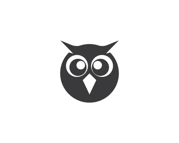 Owl icon vector illustration — Stock Vector